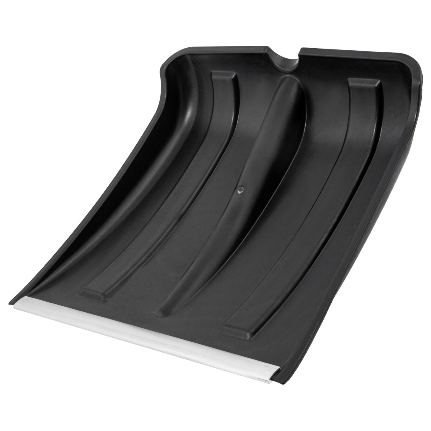 

Лопата для уборки снега Сибртех пластиковая, оцинкованная планка без черенка 35х35 см