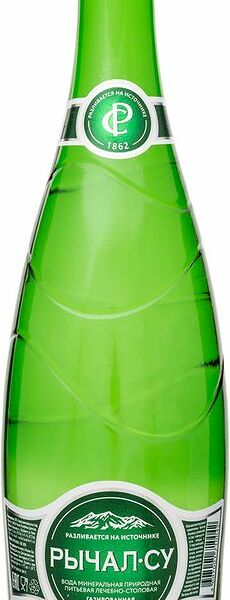 Вода Рычал су минеральная лечебно-столовая газированная, 500мл