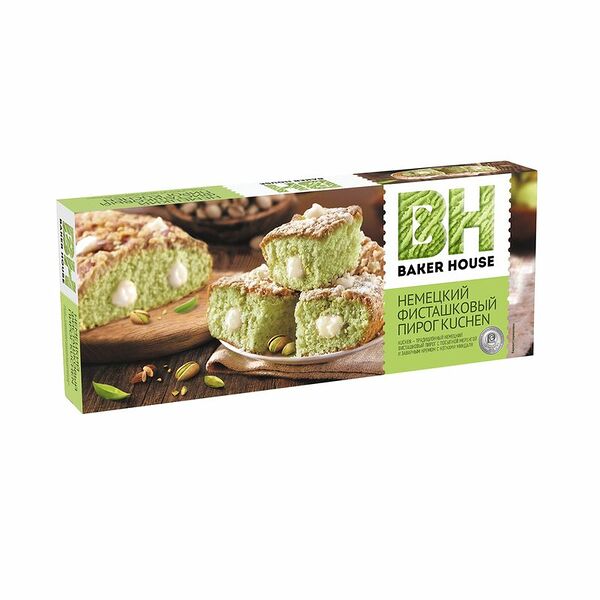 Пирог Baker House Kuchen Немецкий фисташковый 350г