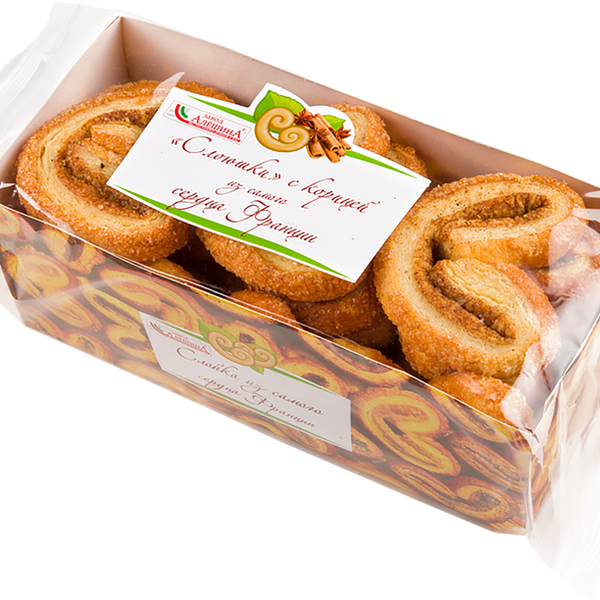 Печенье Завод Алешина Слоюшки с корицей 220 г