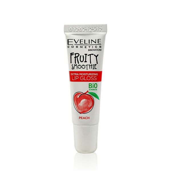 Экстраувлажняющий блеск для губ Eveline Fruity Smoothie 01 Peach 12мл