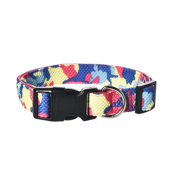 Ошейник для собак FOXIE Camo S 1,5x30-45см розовый