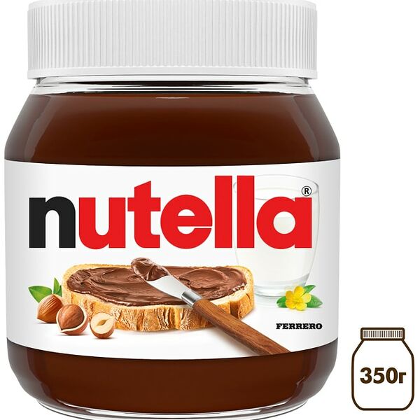 Паста Nutella ореховая с добавлением какао 350г