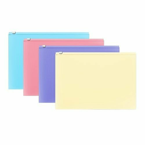 Папка ErichKrause Fizzy Pastel А4 цвет в ассортименте
