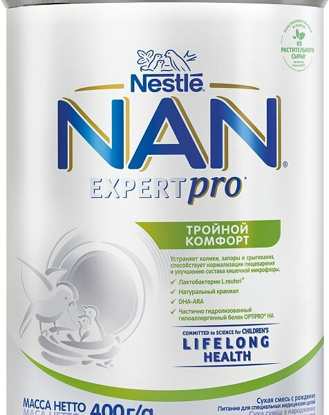 Смесь NAN Тройной комфорт 400г