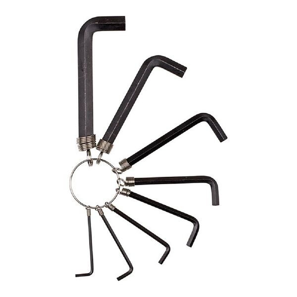 Набор инбусовых ключей бибер 90501 на кольце 2-10мм