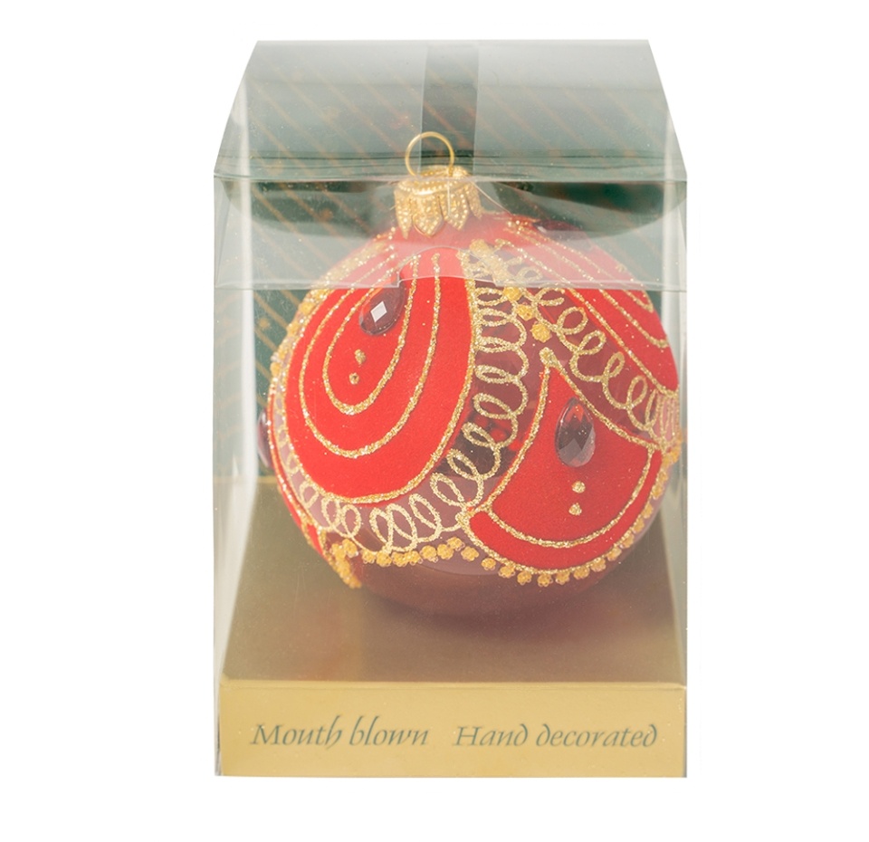 

Игрушка для елки Irena Коллекция Традиции шар ручной работы