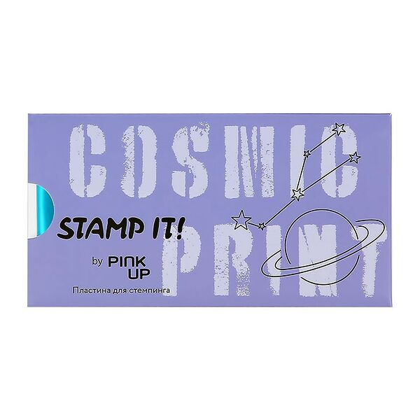 Пластина для стемпинга Pink Up stamp it! Cosmic Print