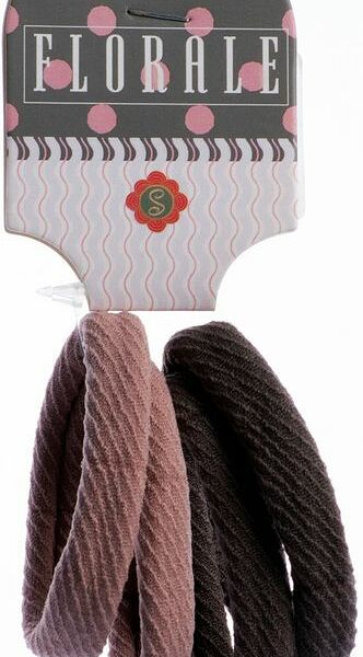 Набор резинок Florale Shu Lin Print mix для волос в ассортименте XFL1-01, 4шт