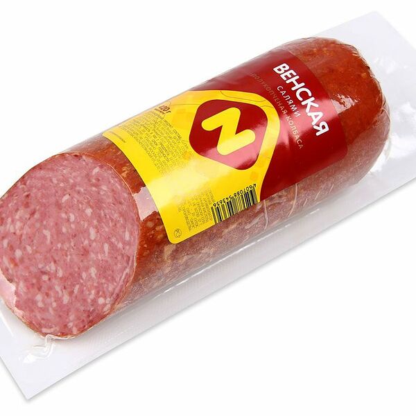 Колбаса полукопченая Останкино Салями Венская