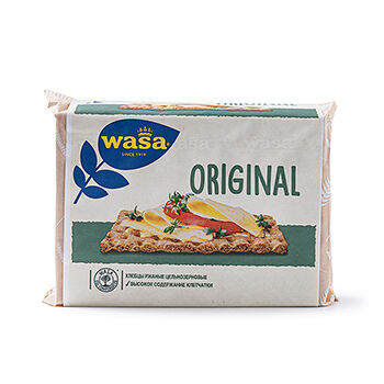 Хлебцы ржаные цельнозерновые Wasa Original