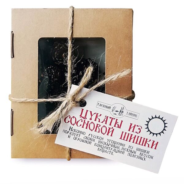 Цукаты из сосновой шишки, «Таёжный тайник»