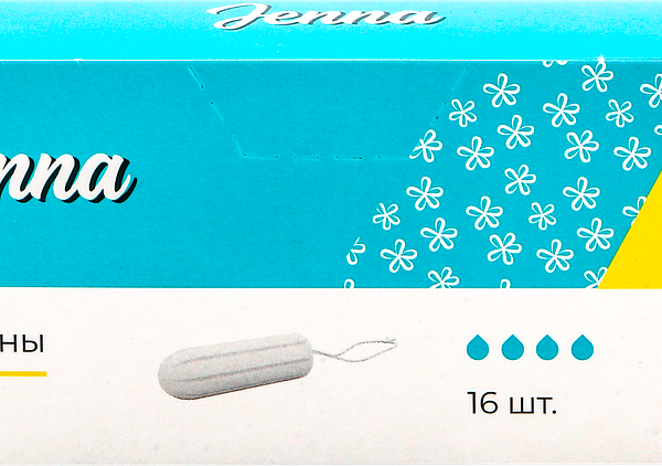 Тампоны JENNA Super 16 шт