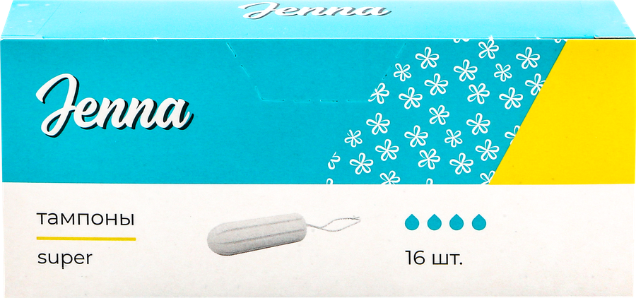 

Тампоны JENNA Super 16 шт
