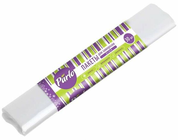 Пакеты для заморозки продуктов, 30 шт ТМ Parlo (Парло)