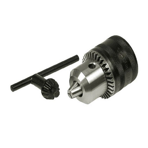 Патрон сверлильный с ключом HARDAX, 1.5-13 мм, 1/2-20UNF