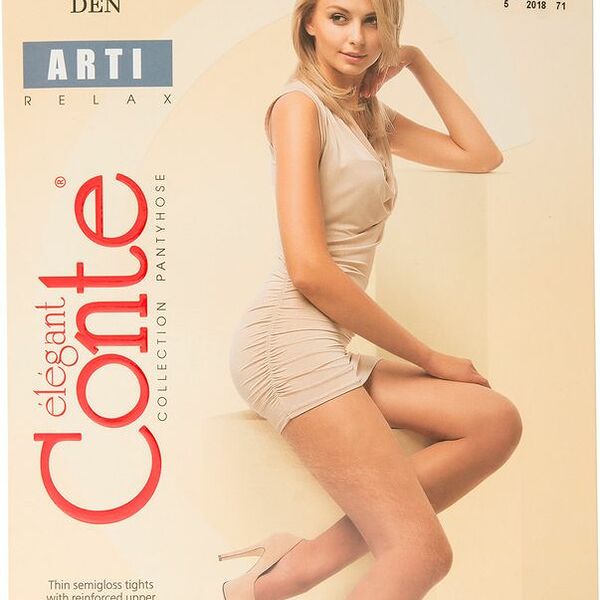 Колготки Conte Elegant Arti 20 Nero Черные Размер 4