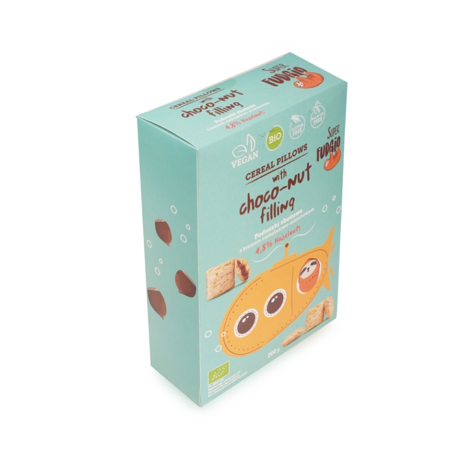 

Подушечки Super Fudgio с ореховой начинкой 200г Польша