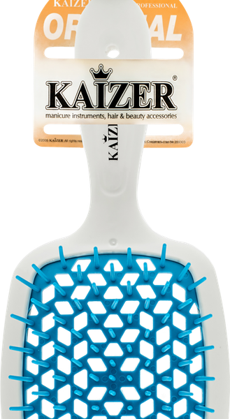 Расческа массажная вентиляционная KAIZER Имидж, цвета в ассортименте, Арт. 050000