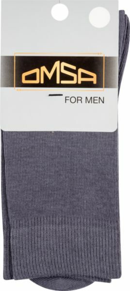 Носки мужские Omsa Eco демисезон темно-серые, размер 29