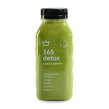 Напиток безалкогольный «Зеленый смузи. Sweet green», 365 detox, Россия