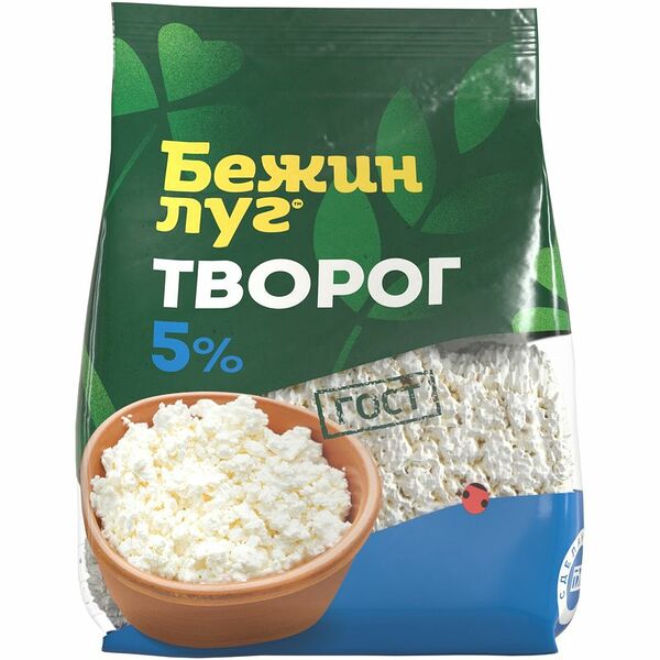 Творог рассыпчатый Бежин луг 5% 300г