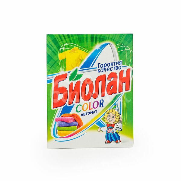 Стиральный порошок Биолан 350гр Колор Автомат карт/уп