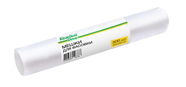 Пакеты для фасовки Каждый день, 500 шт