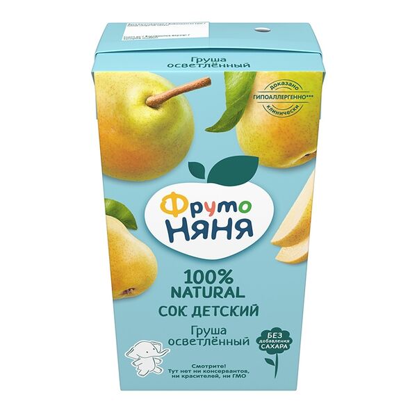 Сок ФрутоНяня Груша 500мл