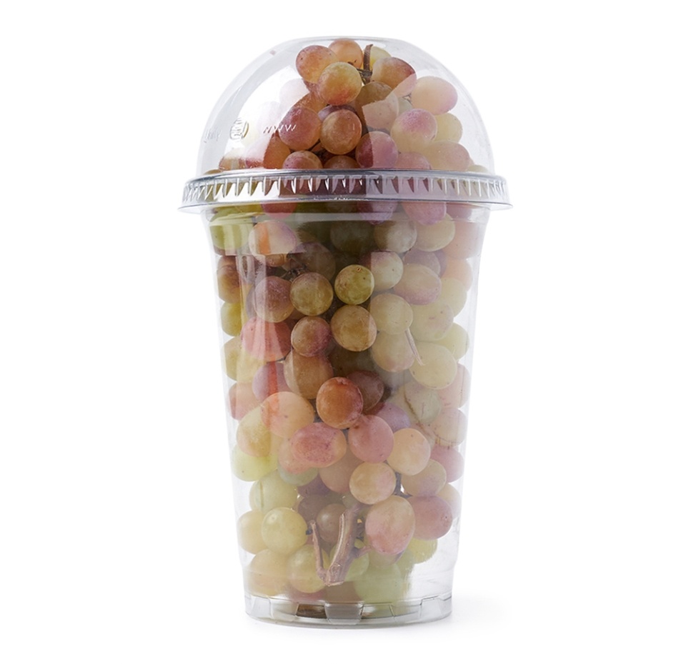 

Виноград розовый 300 г в стакане Узбекистан