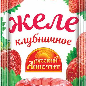 Желе Русский Аппетит Клубничное 50г