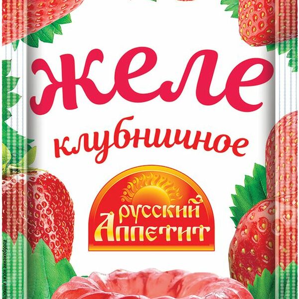 Желе Русский Аппетит Клубничное 50г