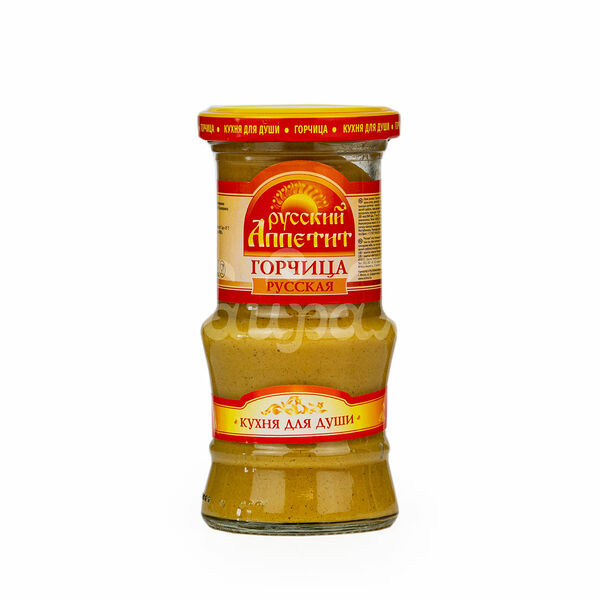 Горчица Русский Аппетит 180гр Русская ст/б