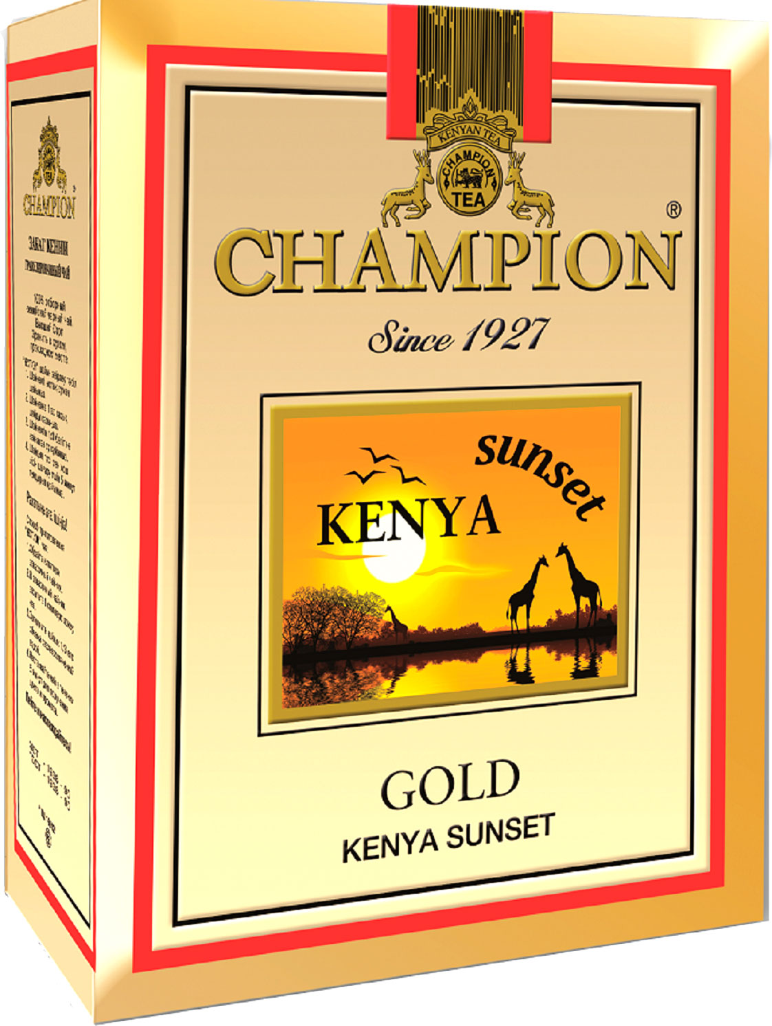 

Чай черный Champion Кенийский Закат