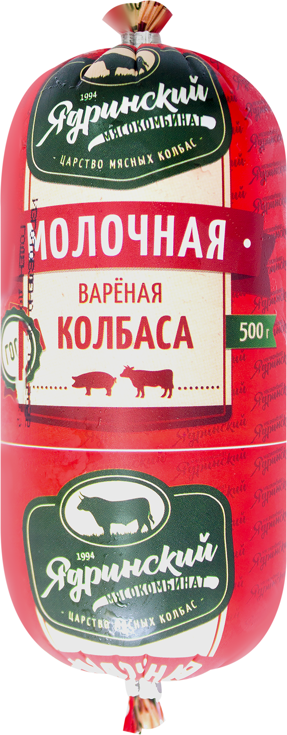 

Колбаса вареная ЯМК Молочная ГОСТ категория Б 500 г