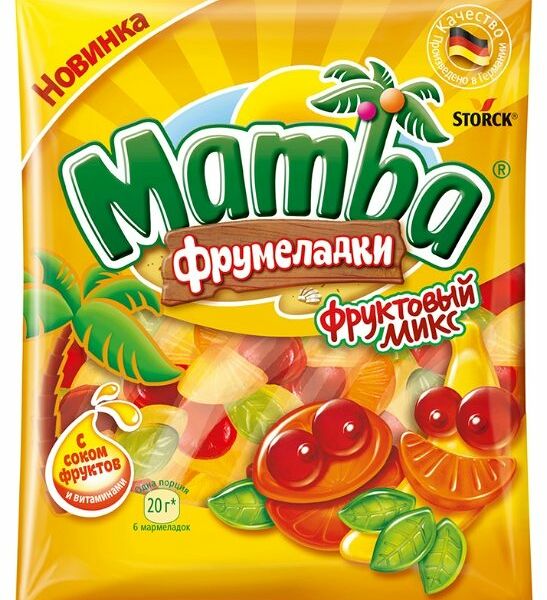 Мармелад Фрумеладки Mamba Фруктовый микс