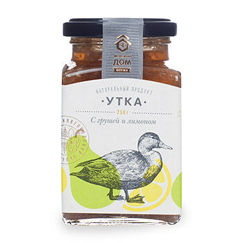 Утка с грушей и лимоном Медовый дом