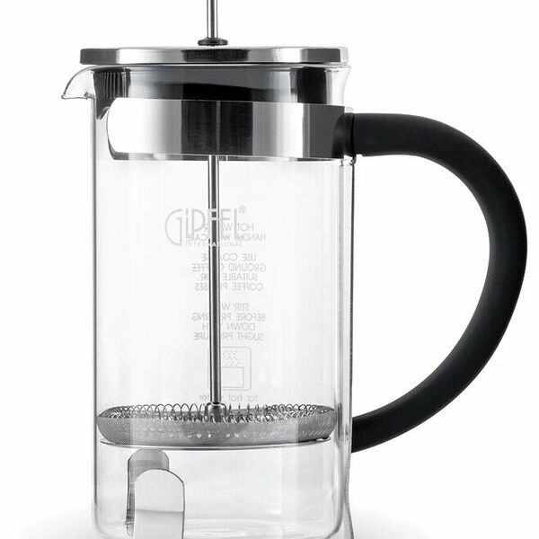 Френч-пресс GIPFEL Provence 7168, 600 мл серебристый 0.6 л