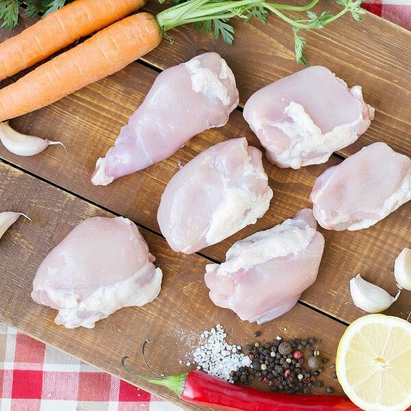 Куриное филе бедра без кости и кожи