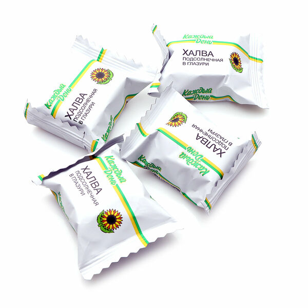 Халва Каждый день подсолнечная в глазури, вес