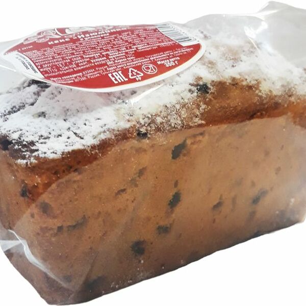 Кекс Хлебница Тогучин Изюминка 350г