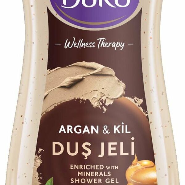 Гель для душа Duru Wellness Therapy Argan & Clay, 450 мл