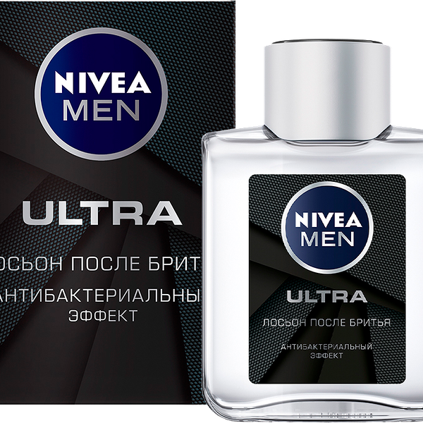 Лосьон после бритья Nivea Men Ultra Антибактериальный эффект 100мл