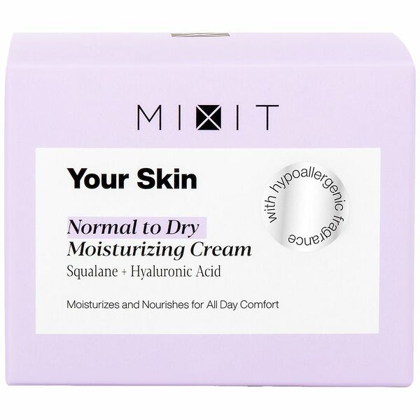 Крем для лица Mixit Your Skin Normal To Dry Milkshake Moisturizing Cream, 50 мл