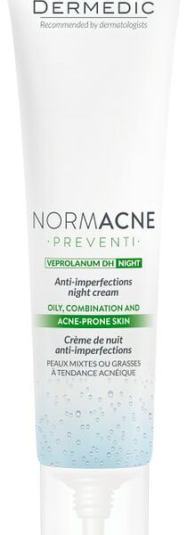 Крем для лица Dermedic Normacne против несовершенств ночной 40мл