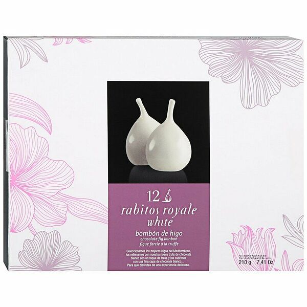 Инжир в белом шоколаде с трюфельной начинкой №15 Rabitos Royale