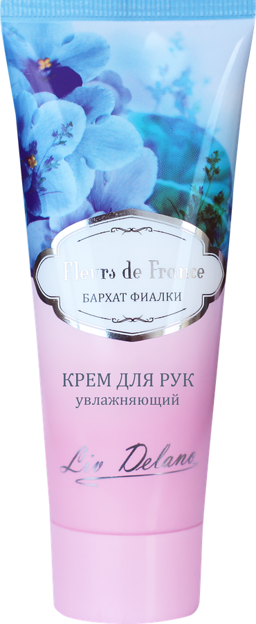 

Крем для рук Liv Delano Fleurs de France Бархат фиалки, увлажняющий, 75 мл