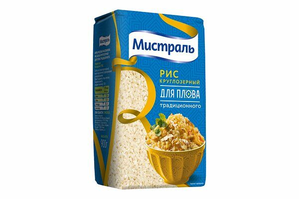 Рис Мистраль для плова традиционного 900 г