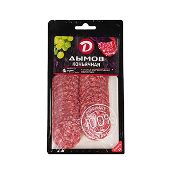 Колбаса сырокопчёная Дымов Коньячная