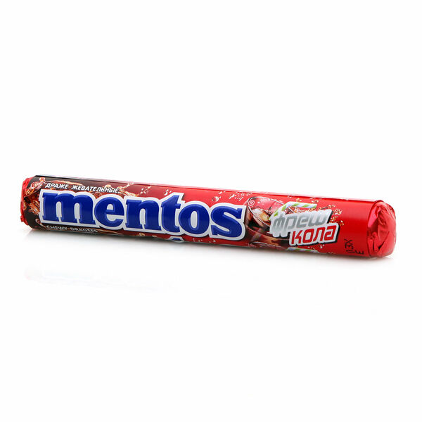 Конфеты жевательные Mentos Фреш Кола, 37.5г
